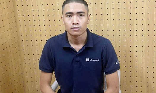 Đối tượng Khoa đã bị khởi tố, bắt tạm giam về hành vi lừa đảo chiếm đoạt tài sản. Ảnh: Công an Hà Tĩnh.