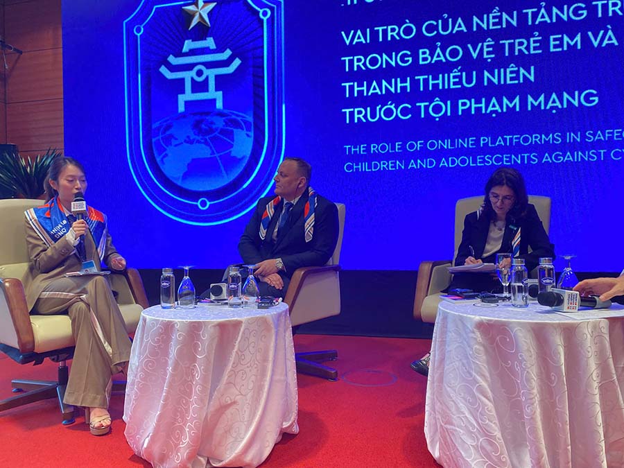 Toa dam sang 25.10 tai Trung tam Hoi nghi Quoc gia. Anh: Mi Lan