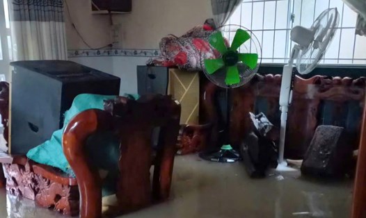 Ngập cục bộ vì mưa kéo dài ở đặc khu Thổ Châu.