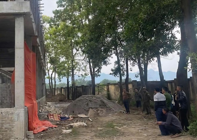 Ngã giàn giáo, một công nhân tại Ninh Bình tử vong