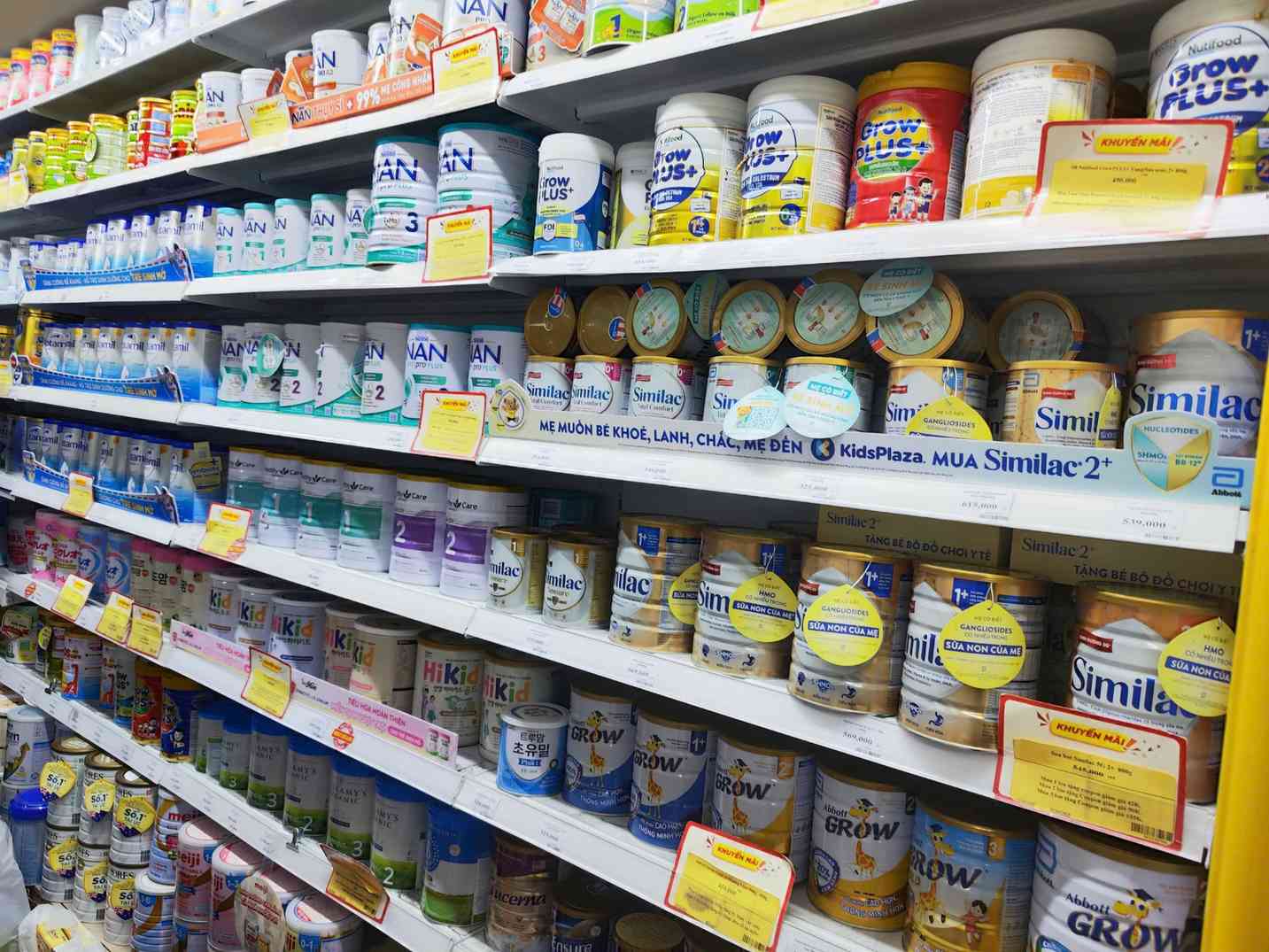 以前に暴露された「偽」乳製品は、現在は市場で販売されていません。写真: ゴック・ディエップ