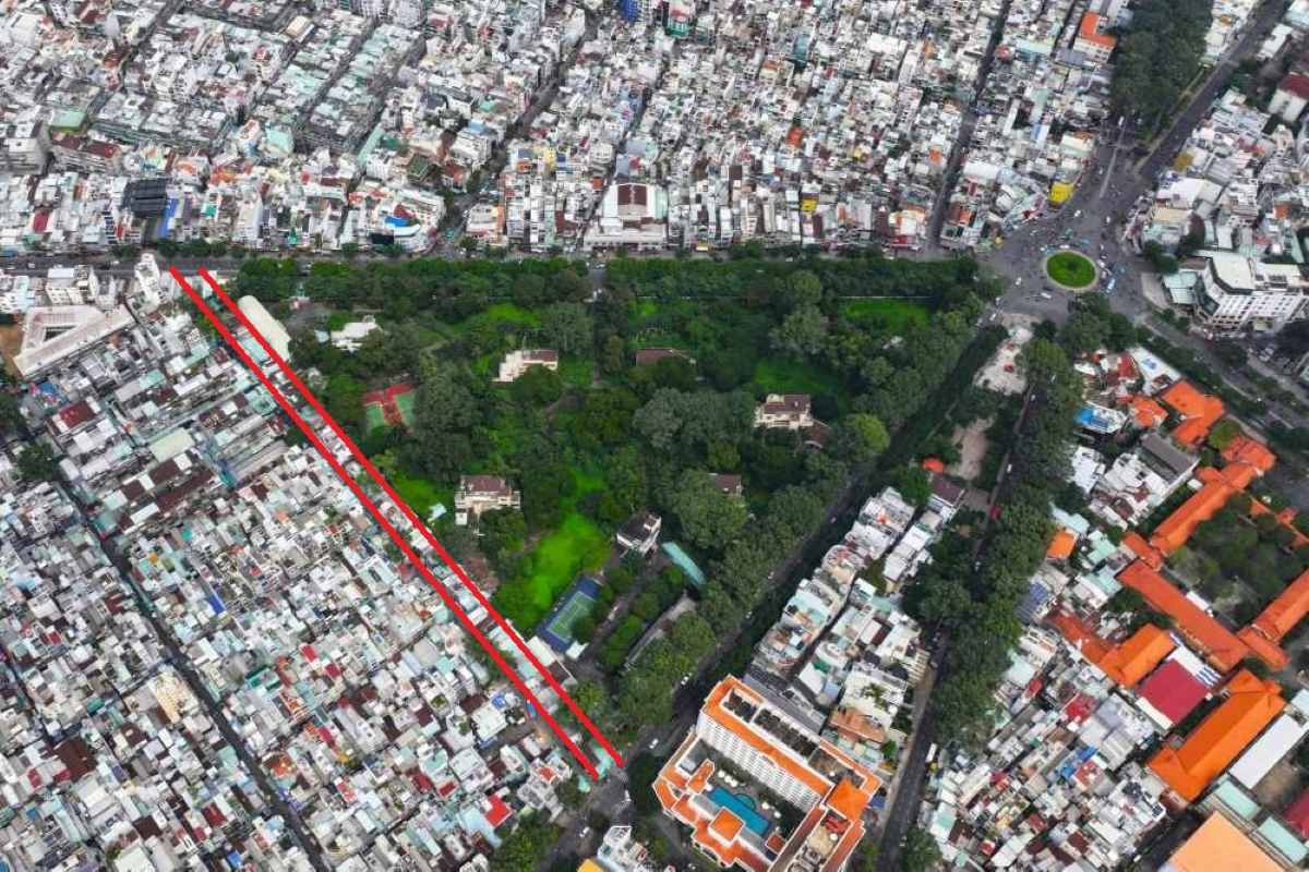 ホーチミン市は、チャンビンチョン通りを拡張するために115世帯と組織を撤去する予定である。  写真：トゥーさん