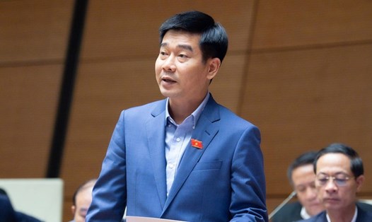 Đại biểu Quốc hội Lê Thanh Hoàn đề nghị, tiếp tục quy định về trách nhiệm của đại biểu Quốc hội trong việc tiếp, xử lý khiếu nại tố cáo, kiến nghị của công dân. Ảnh: Quochoi.vn