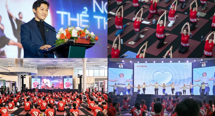 CITIGYM not only responded to the spirit of sports training but also pioneered the building of a strong, confident and stylish lifestyle. Photo: Organizing Committee.