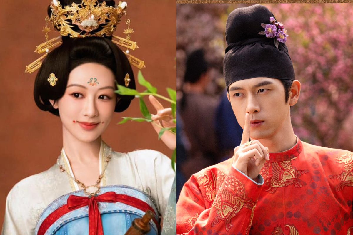 Yang Zi and Li Xian in "Quoc sac phuong hoa". Photo: Producer