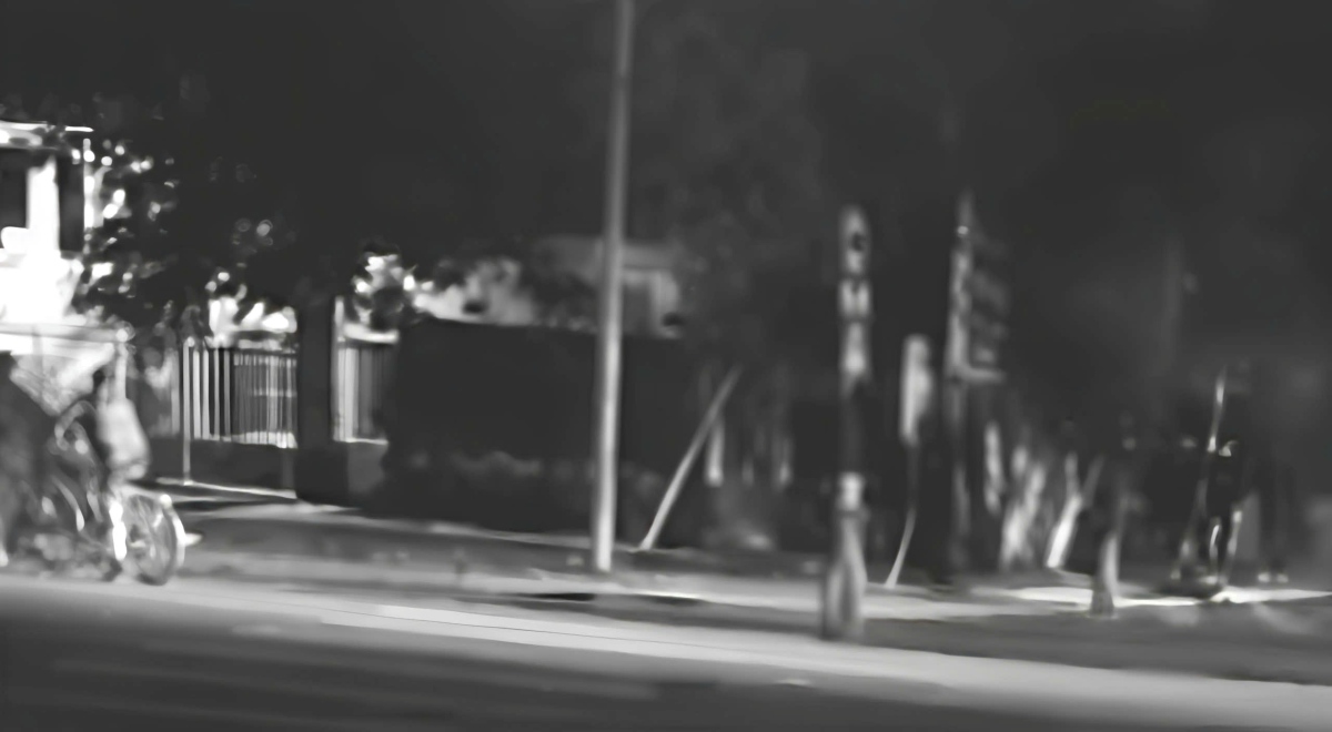 Scene de l'accident. Photo : Comite de la securite routiere de la ville de Hai Phong