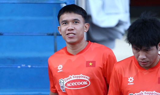 Tiền vệ Võ Hoàng Minh Khoa. Ảnh: Thanh Vũ