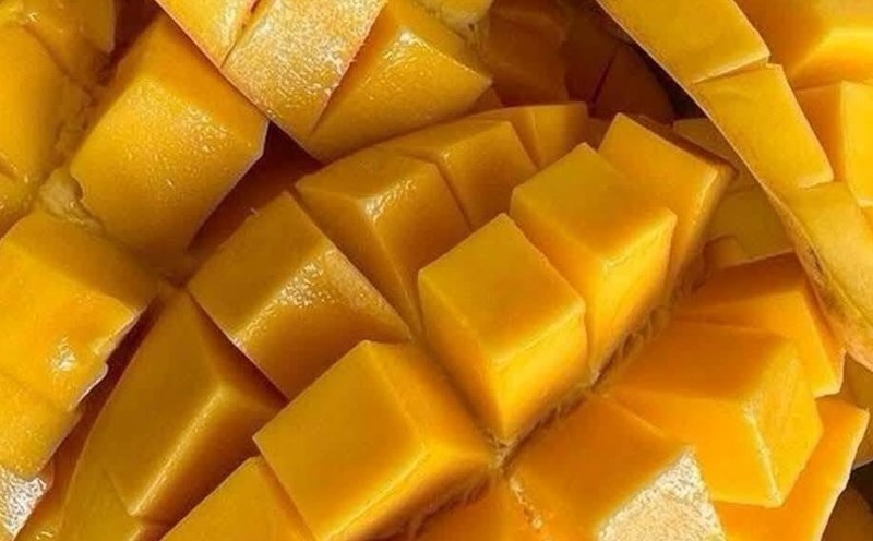 Few people know that mangoes are an effective fruit that reduces collagen. Photo: Kieu Vu