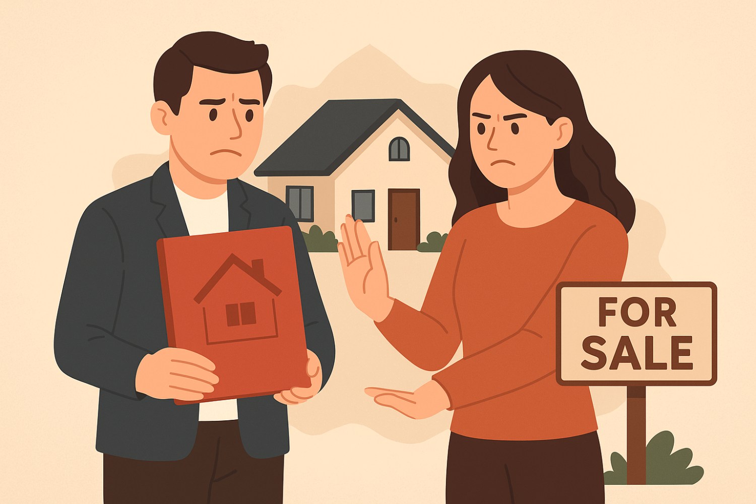 Husbands are not allowed to arbitrarily sell land as common property without the wife's consent. Photo: Nhu Ha