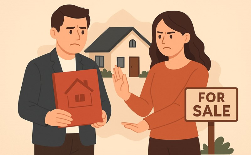 Husbands are not allowed to arbitrarily sell land as common property without the wife's consent. Photo: Nhu Ha