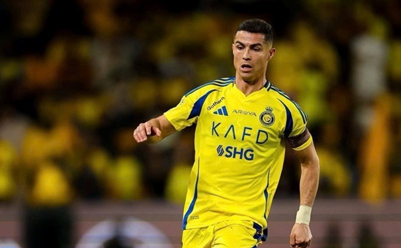 Ronaldo scored in Al-Nassr's 2-0 victory over Al-Hazem. Photo: AFP