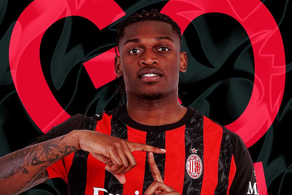 El gol de Leao no pudo ayudar al AC Milan a vencer al Pisa. Foto: AC Milan