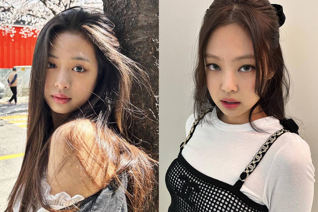 Ahyeon tung duoc goi la “ban sao Jennie“. Anh: chup man hinh