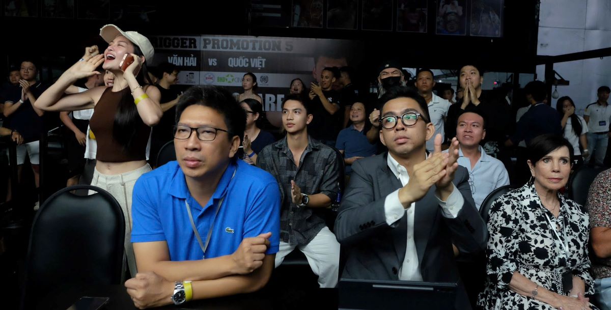 Giai boxing Trigger Promotion 5 nhan duoc su chao don cua khan gia, truyen thong. Anh: Ban to chuc