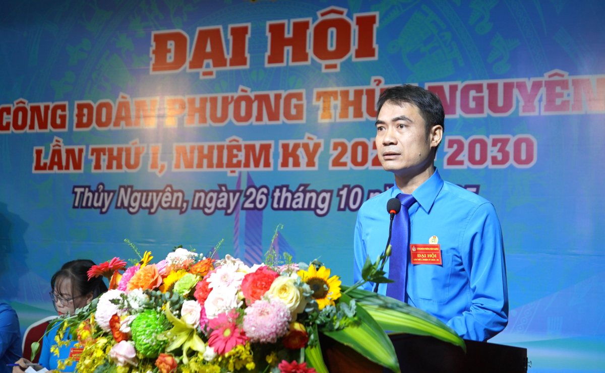 M. Nguyen Xuan Tao a ete nomme president du syndicat du quartier Thuy Nguyen, Hai Phong, mandat I. Photo : Mai Dung