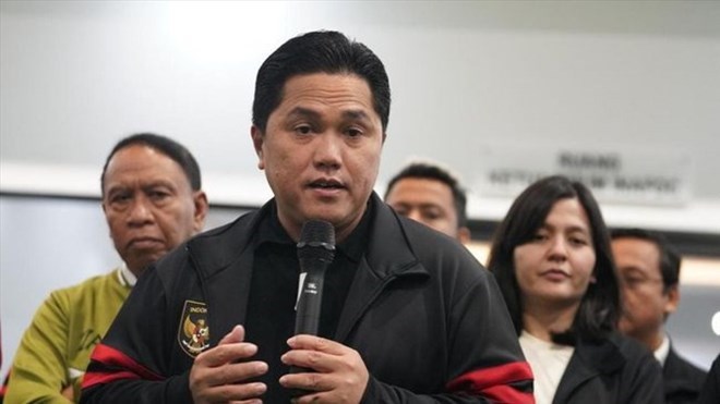 Chu tich PSSI cho biet se khong moi lai huan luyen vien Shin Tae-yong. Anh: PSSI