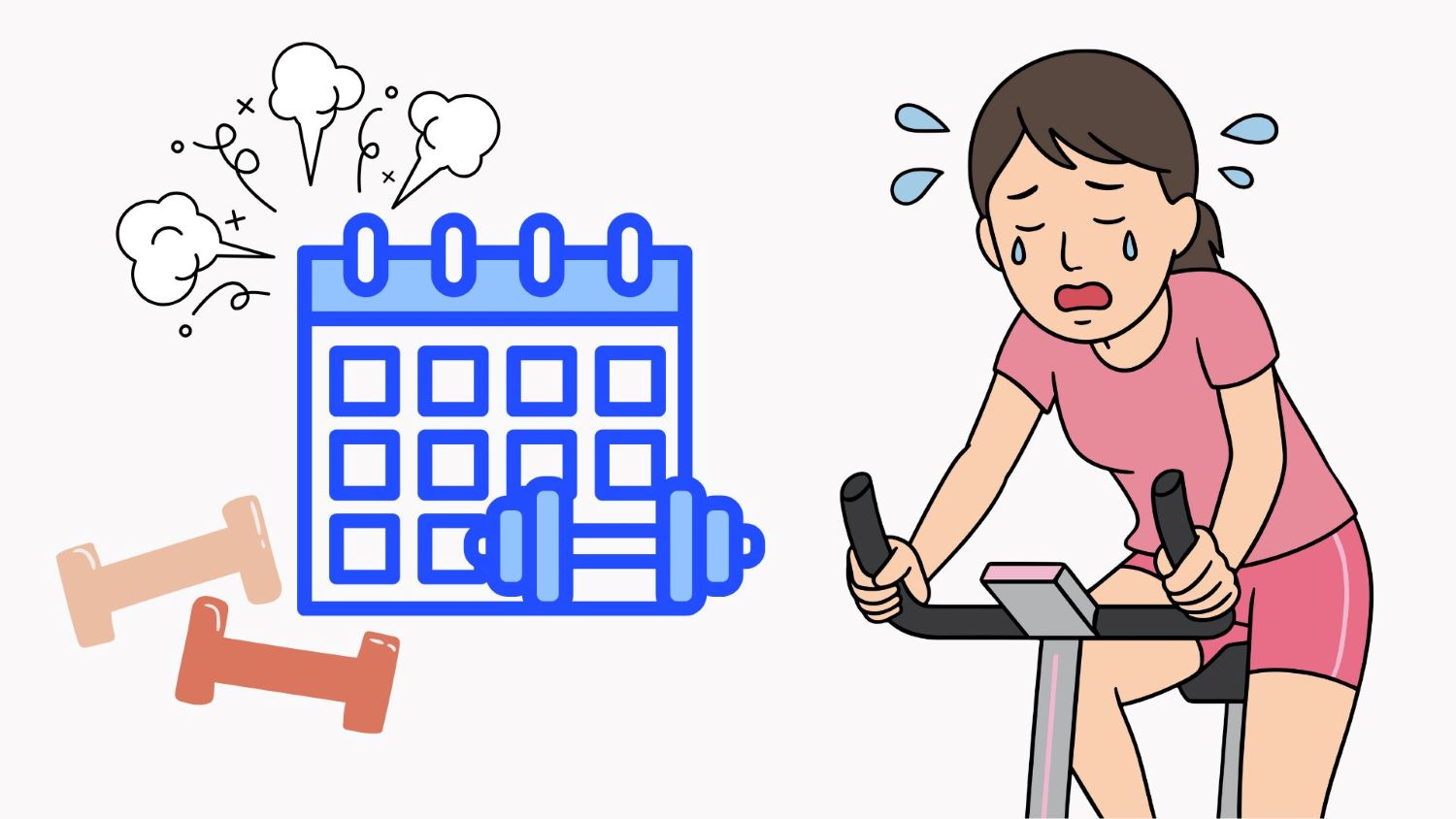 Overtraining can make you more susceptible to injury and burnout, disrupting your physical exercise routine. Graphics: Thanh Thanh