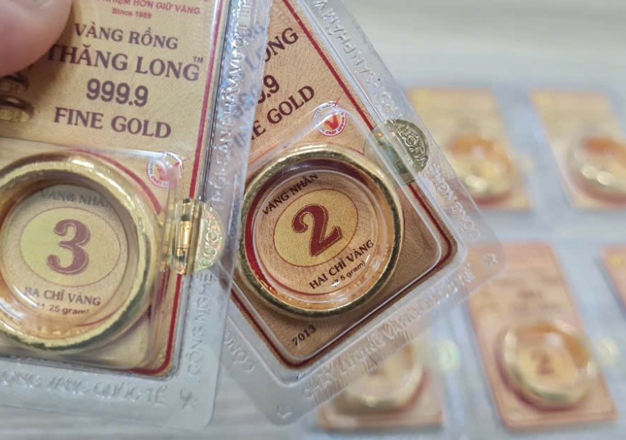 The price of gold rings at the end of last week's trading session was around 150-153 million VND/tael (buy in - sell out). Photo: Cam Ha