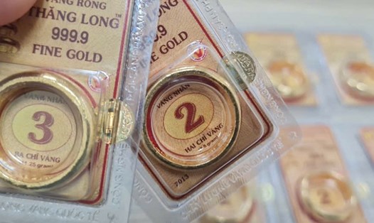 Giá vàng nhẫn chốt phiên tuần qua giao dịch quanh mức 150-153 triệu đồng/lượng (mua vào - bán ra). Ảnh: Cẩm Hà