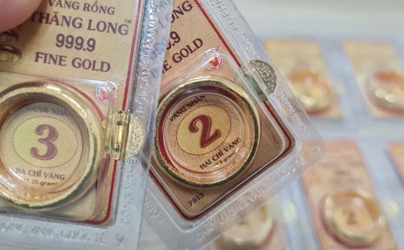The price of gold rings at the end of last week's trading session was around 150-153 million VND/tael (buy in - sell out). Photo: Cam Ha