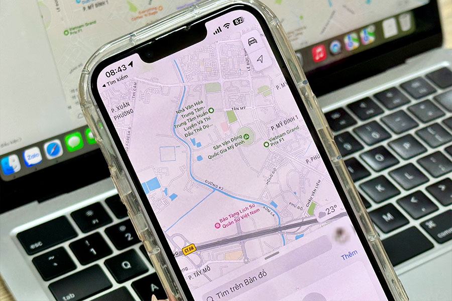 The ad is expected to appear on Apple Maps in 2026. Photo: Phuong Anh