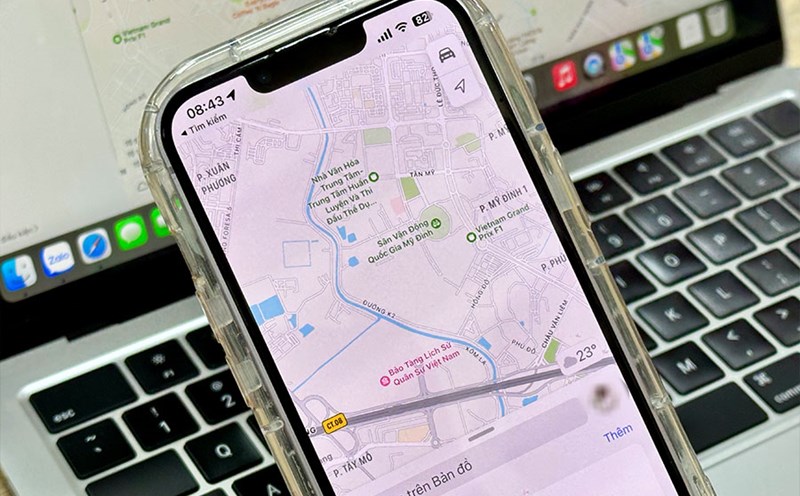The ad is expected to appear on Apple Maps in 2026. Photo: Phuong Anh