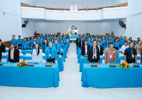 Cac dai bieu tham du Dai hoi. Anh: Thanh Tuan