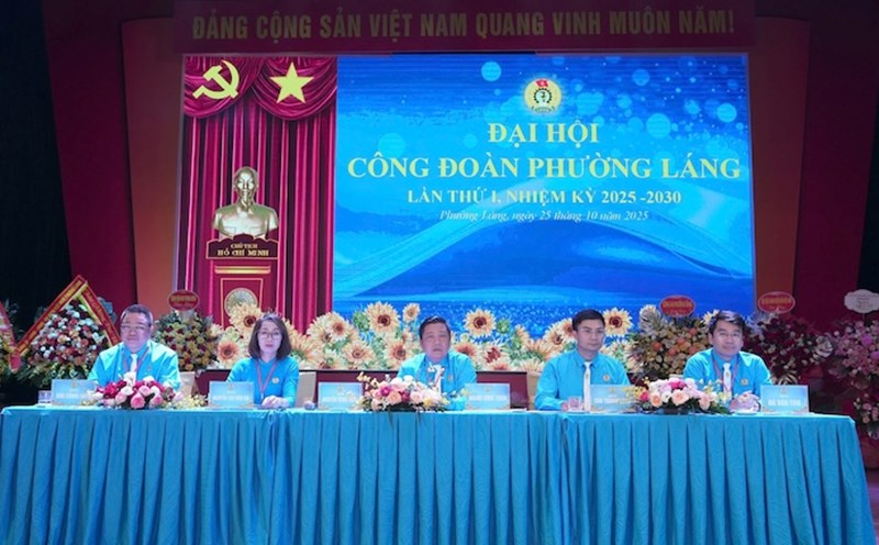 The first congress, term 2025 - 2030, Lang ward set a breakthrough in digital transformation. Photo: CDHN