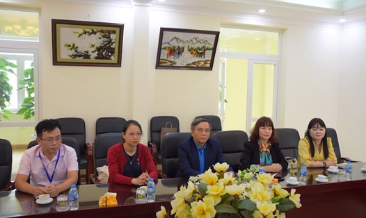 Các cá nhân và đại diện tập thể điển hình tiên tiến Công đoàn Dệt may Việt Nam dự Đại hội thi đua yêu nước trong công nhân viên chức lao động toàn quốc lần thứ XI do Tổng LĐLĐVN tổ chức. Ảnh: CĐN