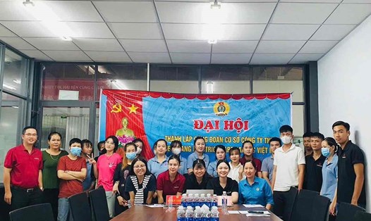 Đại hội thành lập Công đoàn cơ sở ở Đồng Nai. Ảnh: LĐLĐ tỉnh