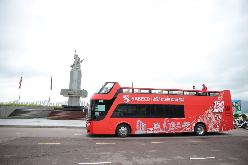 "Hanh Trinh Di San" spreads the spirit of sharing and solidarity in Quy Nhon. Photo: SAB