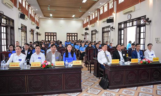 Các đại biểu tham dự Đại hội Công đoàn xã Yên Khánh lần thứ I, nhiệm kỳ 2025 - 2030. Ảnh: Nguyễn Trường