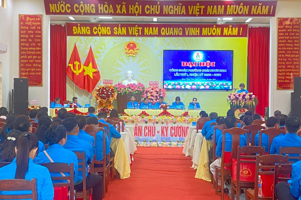 Quang canh Dai hoi. Anh: Hoai Phuong