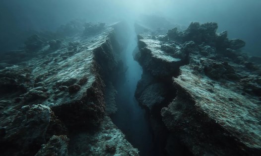 Các nhà khoa học phát hiện vùng hút chìm Cascadia rã tách, hé lộ nguồn gốc của những siêu động đất trong tương lai. Ảnh: AI/ScienceDaily