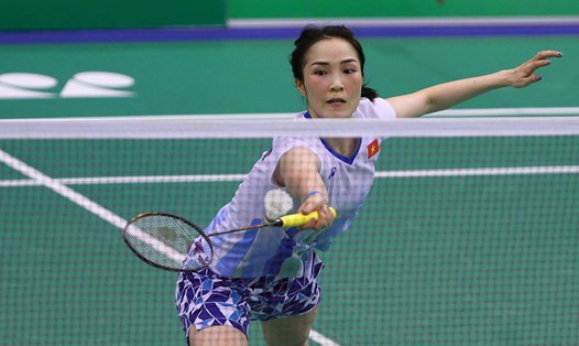 Tay vợt cầu lông Vũ Thị Trang. Ảnh: An An