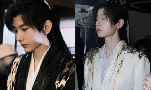 Thành Nghị đóng phim mới. Ảnh: VieON.