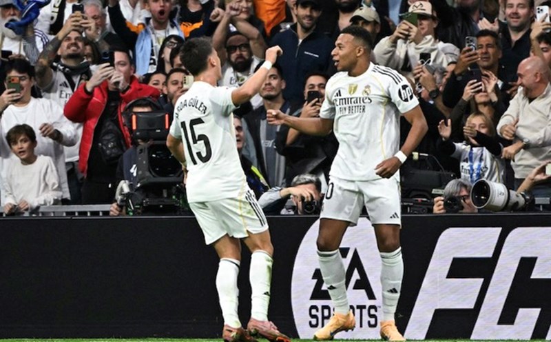 Mbappe shined to help Real Madrid win. Photo: AFP