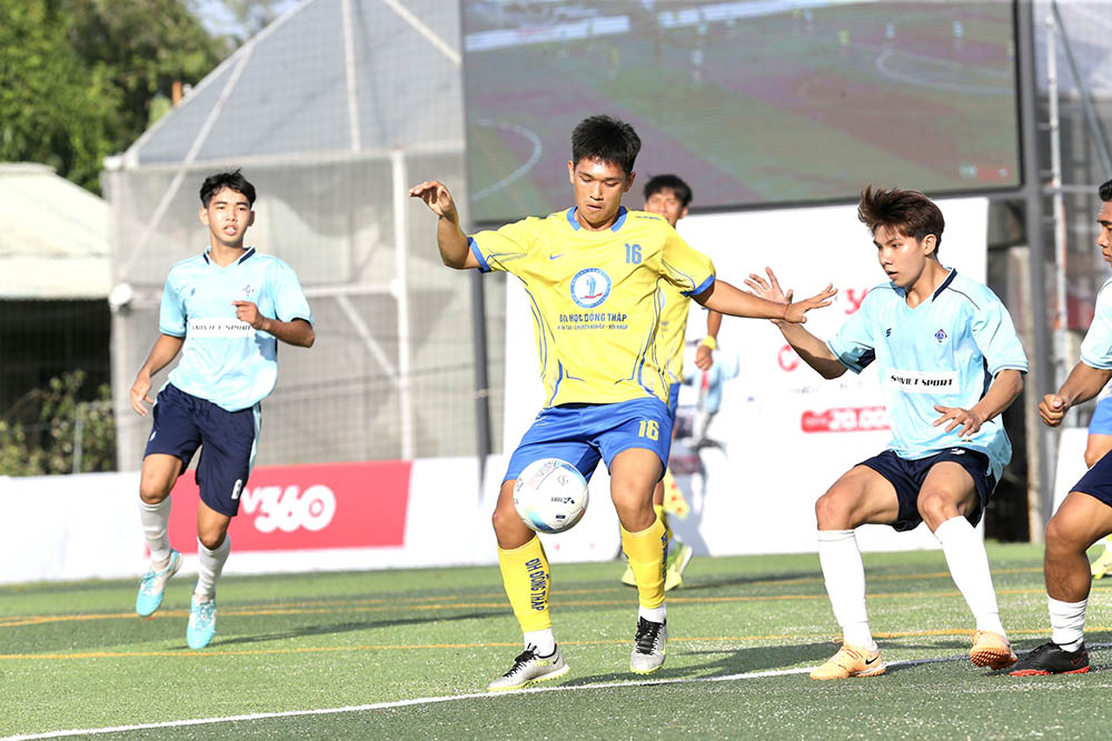 Tran chung ket dien ra voi chat luong chuyen mon cao. Anh: Kha Hoa