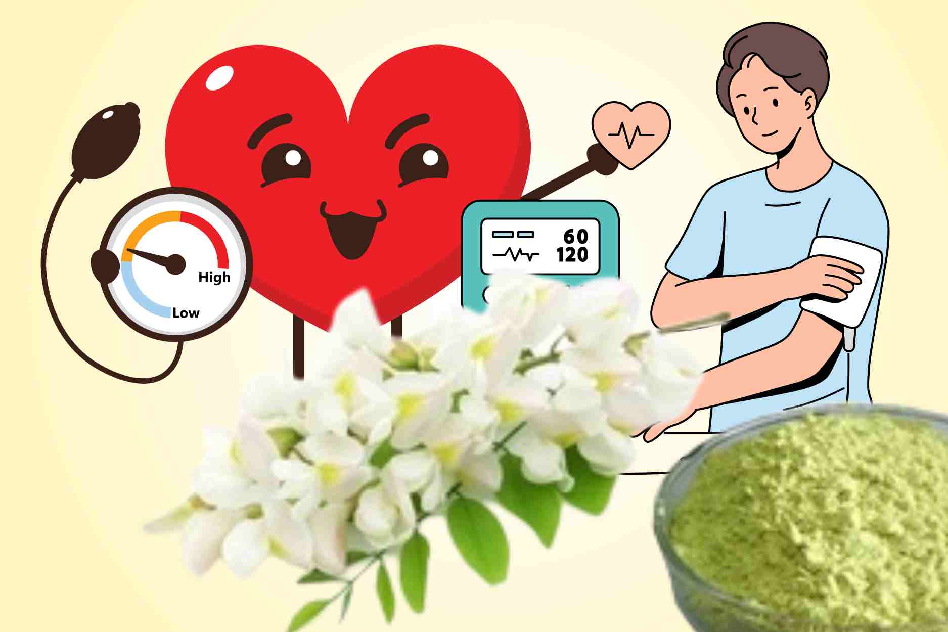 Cold weather drinking Sophora japonica tea in the morning helps stabilize blood pressure, reduce the risk of vasoconstriction