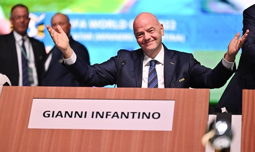 Chủ tịch FIFA Gianni Infantino. Ảnh: VFF