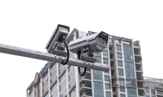 Hệ thống camera AI được lắp đặt dày đặc trên đường phố Hà Nội. Ảnh: Thế Kỷ
