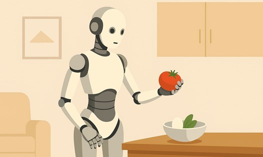 Yann LeCun, nhà khoa học AI hàng đầu của Meta, cảnh báo ngành robot hình người đang rơi vào bong bóng đầu tư, thiếu đột phá về trí tuệ nhân tạo thực chất. Đồ họa: Hạo Thiên