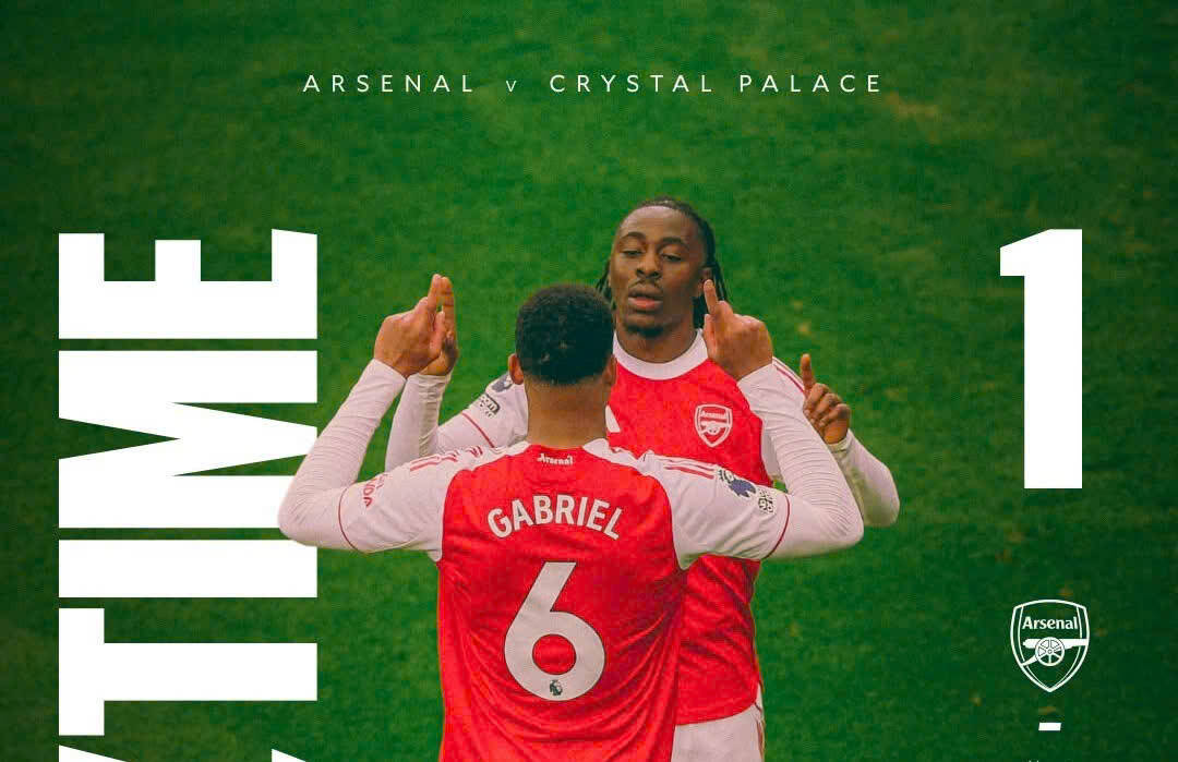 El Arsenal gana al menos al Crystal Palace en la Premier League. Foto: ARS