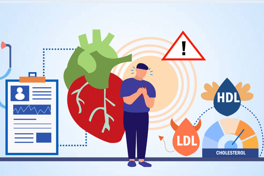 The importance of early cholesterol screening for young people. Graphics: Thien Nhan