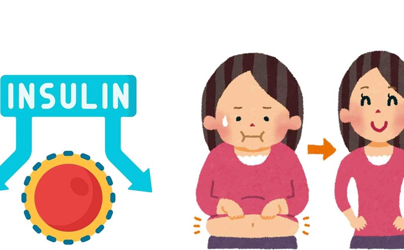 Insulin resistance affects the weight loss process. Graphics: Ha May
