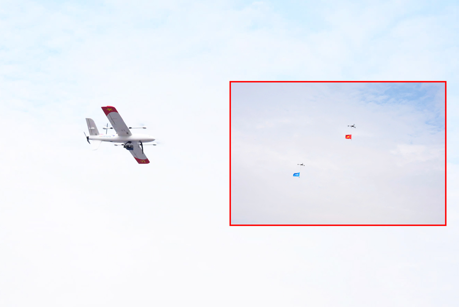 Cac man trinh dien cong nghe an tuong tai buoi le. Anh: Hao Thien