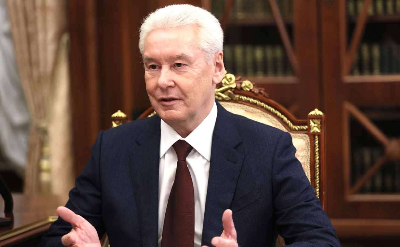 Thi truong Matxcova Sergei Sobyanin. Anh: Kremlin