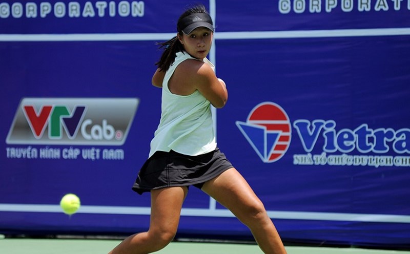 Tennis player Tran Thuy Thanh Truc will compete in tennis at the 33rd SEA Games. Photo: Vietnam Tennis Federation VTF
