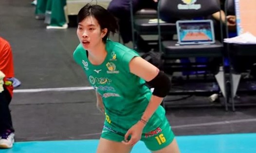 Chủ công Trần Thị Thanh Thúy không tập trung Đội tuyển quốc gia thời điểm hiện tại nhưng vẫn là gương mặt quan trọng. Ảnh: Guma