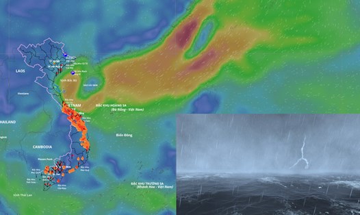 Dự báo vùng thời tiết xấu do không khí lạnh gây ảnh hưởng
